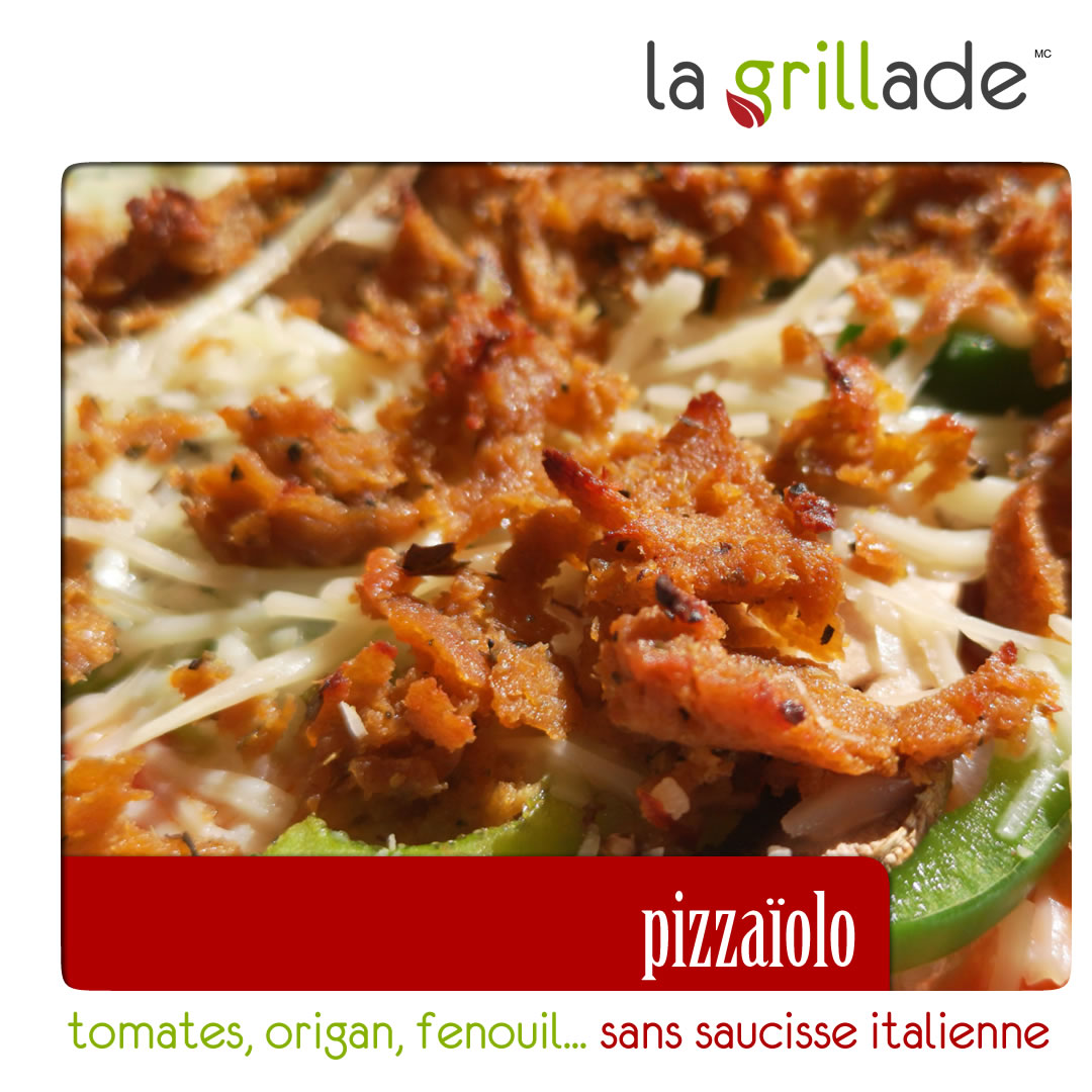 image produit grillade pizzaiolo - Recette minute - Salade césar