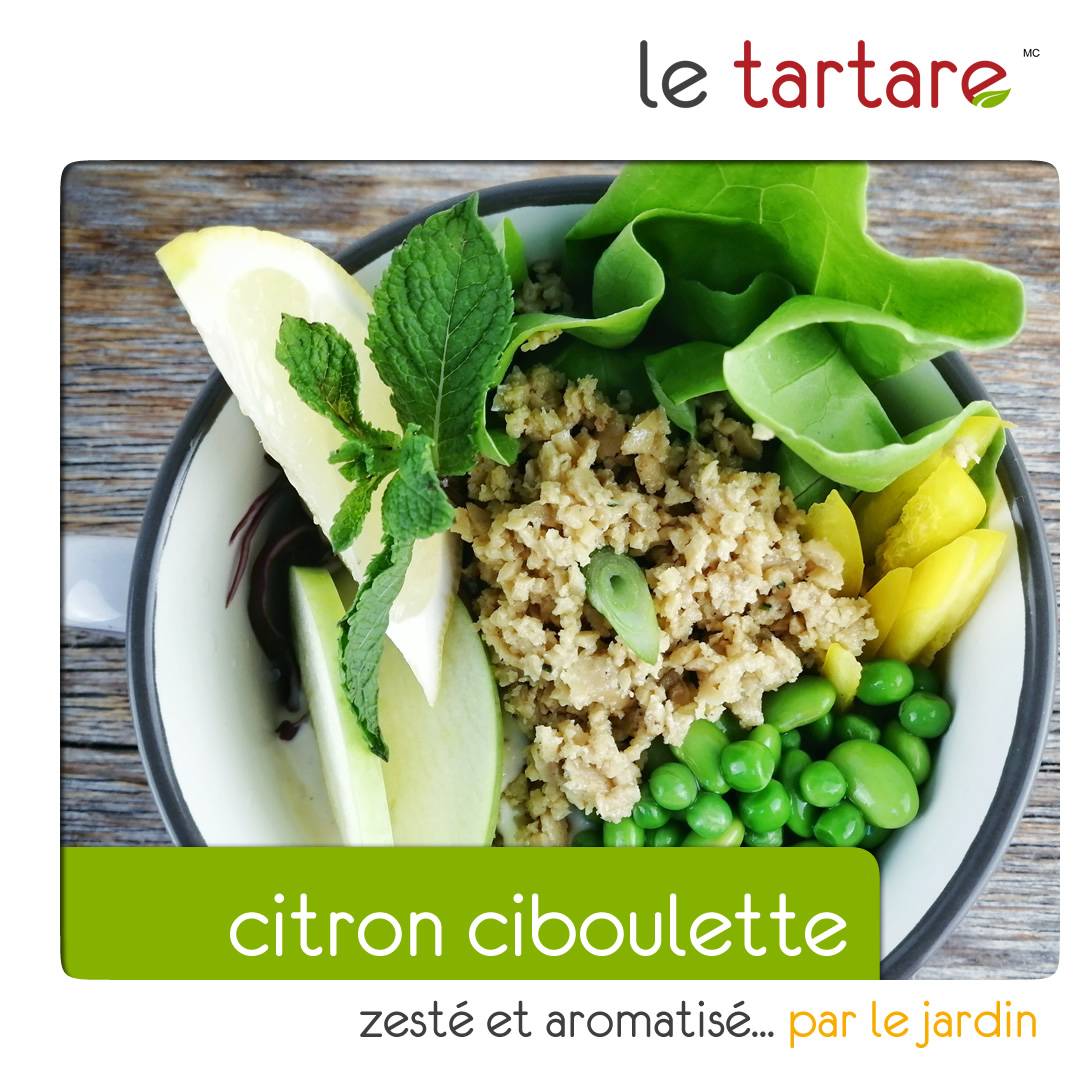 image produit tartare citron ciboulette2 - Recette minute - Pitazzaïolo