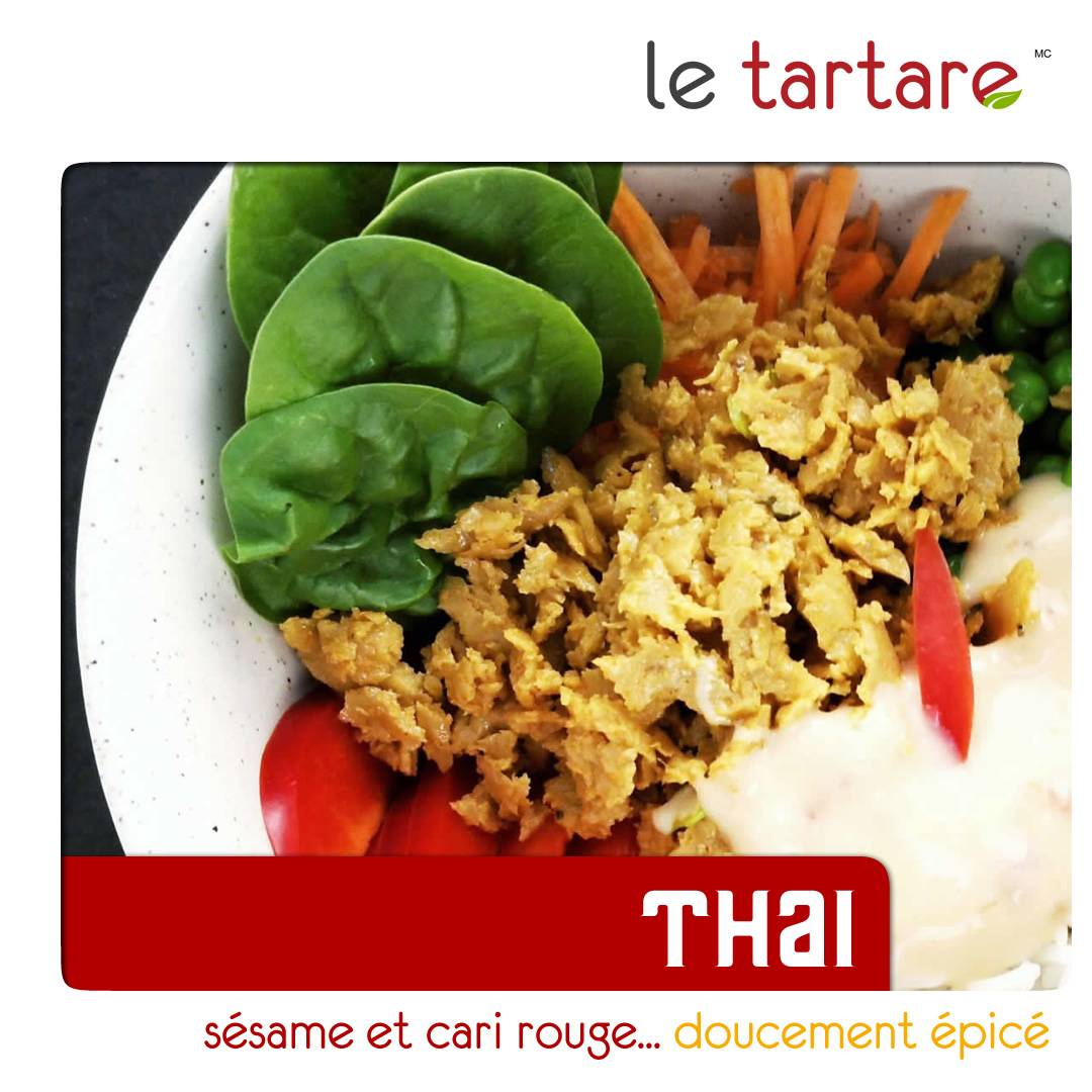image produit tartare thai2 - Recette minute - Ciabatta à l'érable